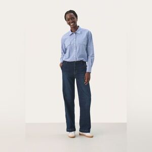 Part Two Jeans Gianni Dark Vintage Denim Size 27/9 EUC